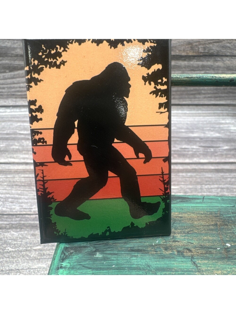 Bigfoot Magnet Sasquatch Yeti Artwork Made In USA Collectible